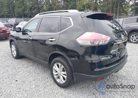 2014 Nissan Rogue Sv z USA, uszkodzony, nr VIN 5N1AT2MV6EC764241